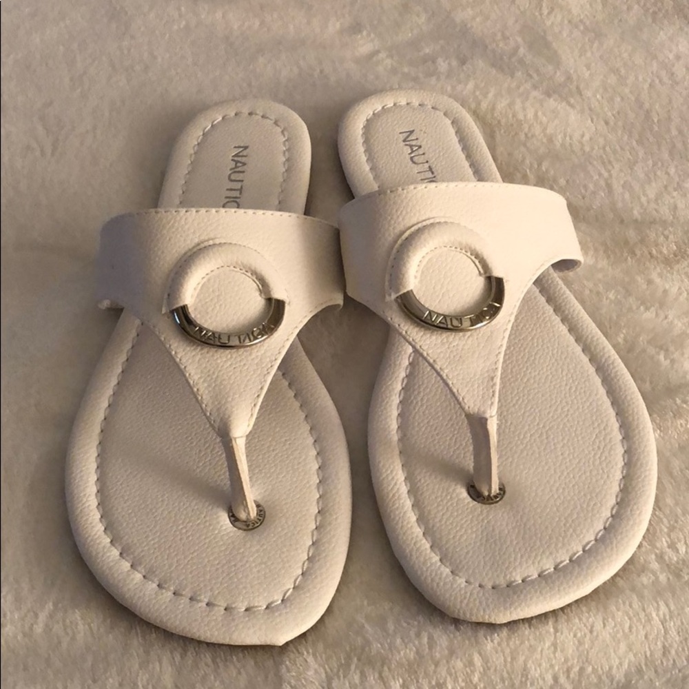 NWOT Nautical Sandals. Size 8 1/2